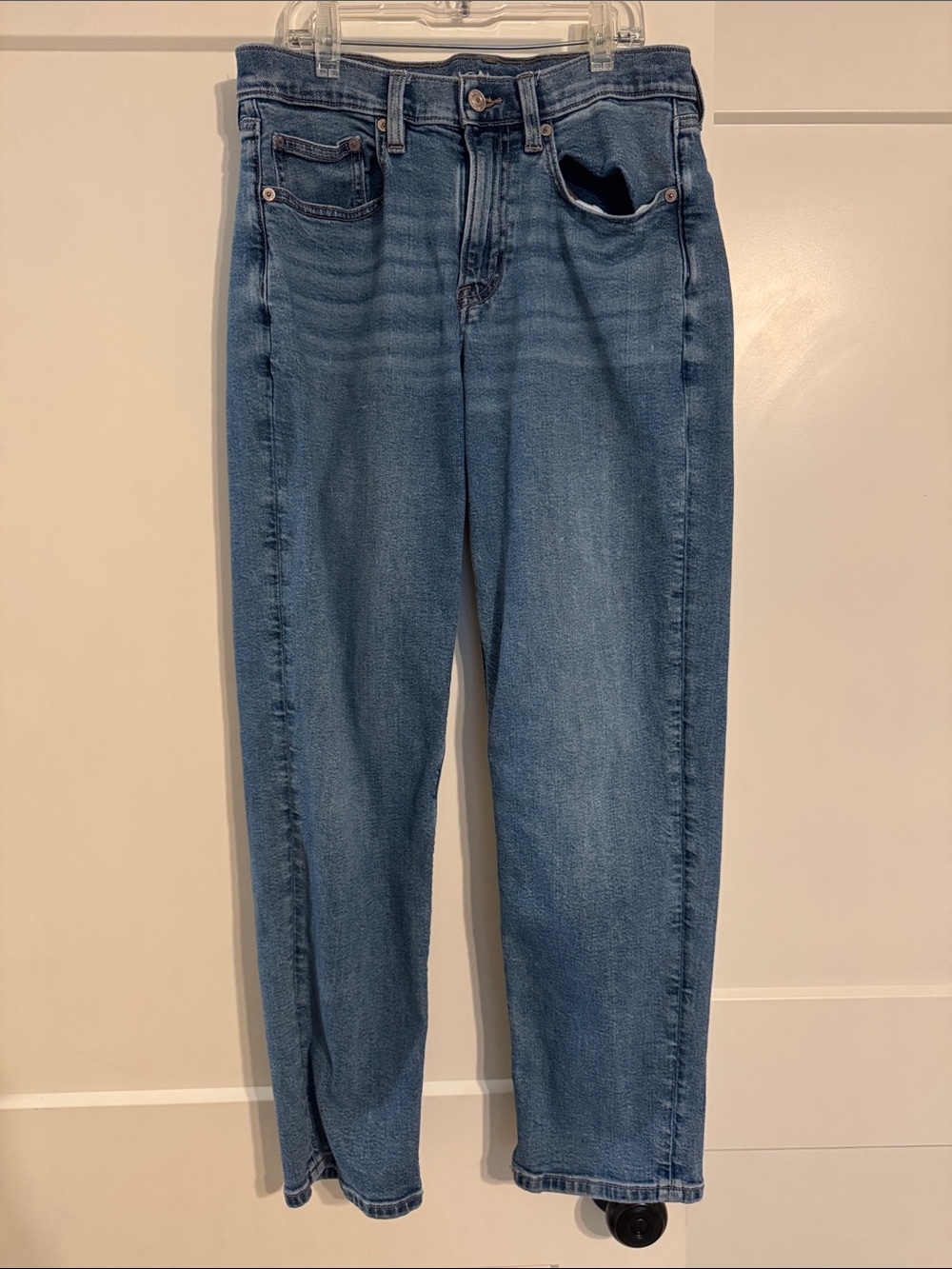American Eagle 90’s Straight Fit Stretch Jeans SZ 6 Short